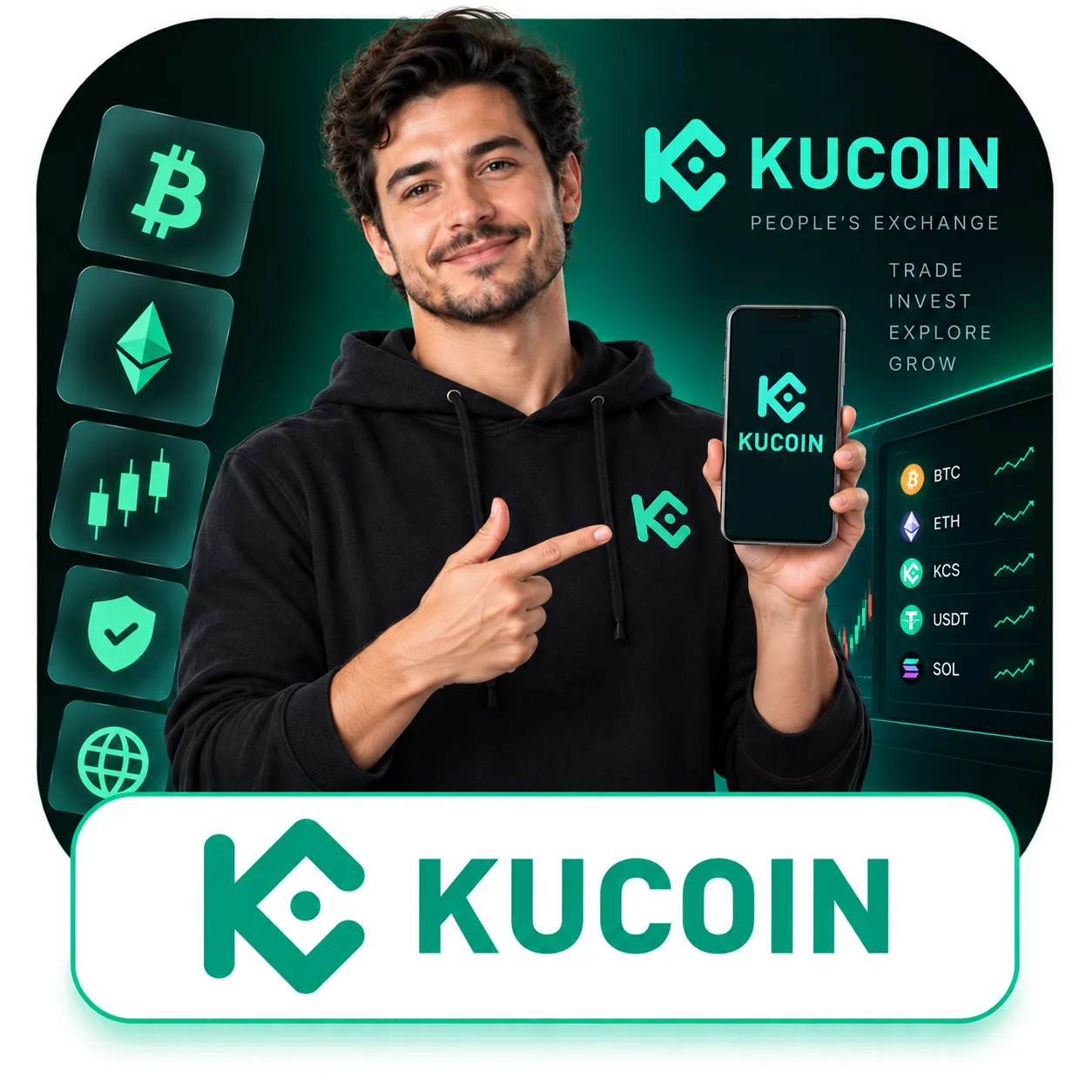 حساب فول وریفای صرافی کوکوین (Kucoin)