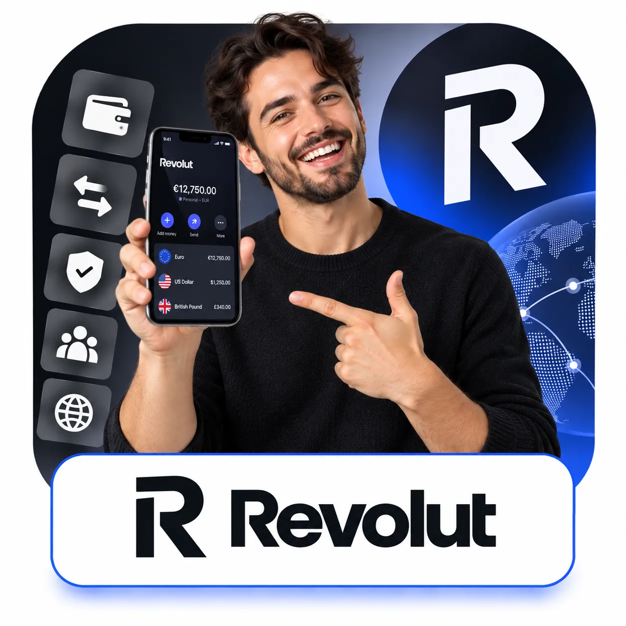حساب فول وریفای رولوت (Revolut)
